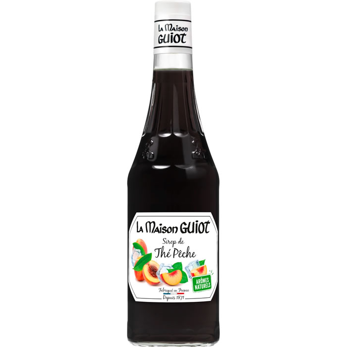 LA MAISON GUIOT – Sirop de thé aromatisé à la pêche 70 cl