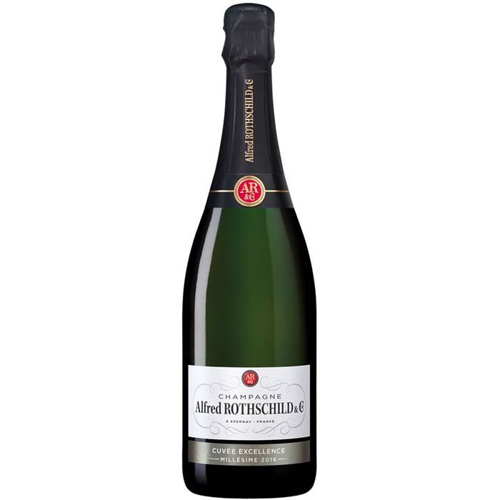 CHAMPAGNE Alfred Rothschild et Cie Cuvée Excellence Millésimé Brut AOP 75 cl