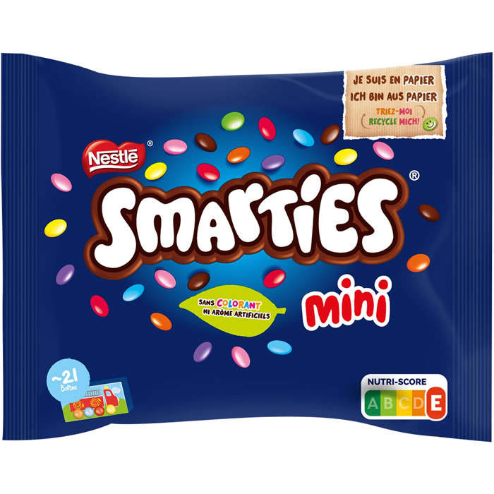 NESTLE Smarties Mini – Bonbons au chocolat au lait dragéifiés 315g