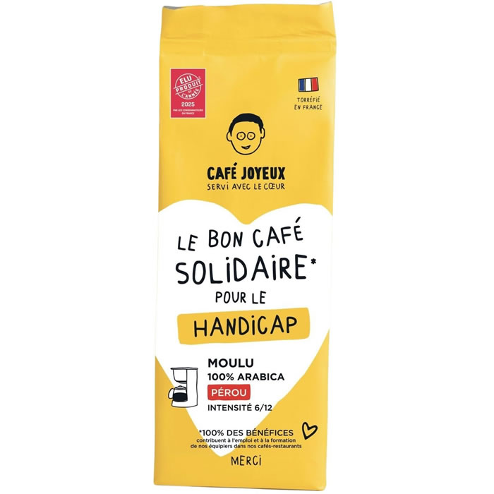 CAFE JOYEUX N°6 – Café moulu pur arabica 250g
