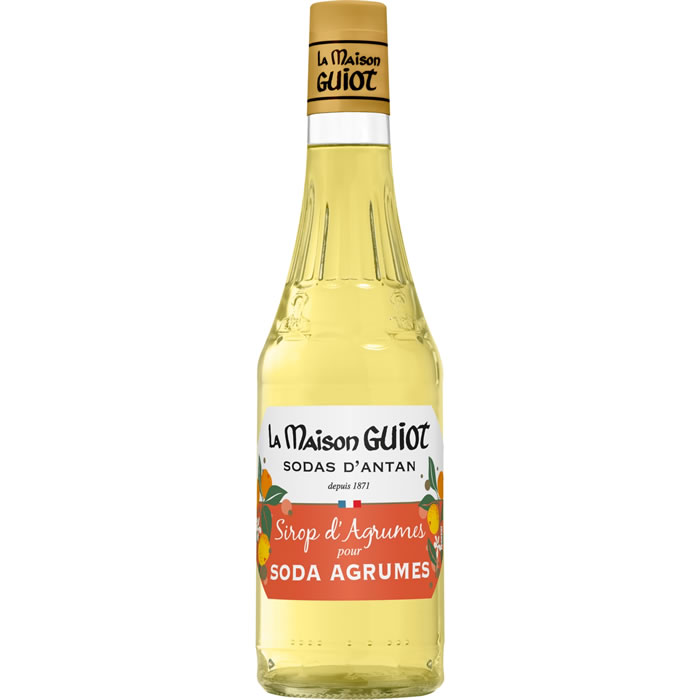 LA MAISON GUIOT – Sirop d’agrumes 70 cl