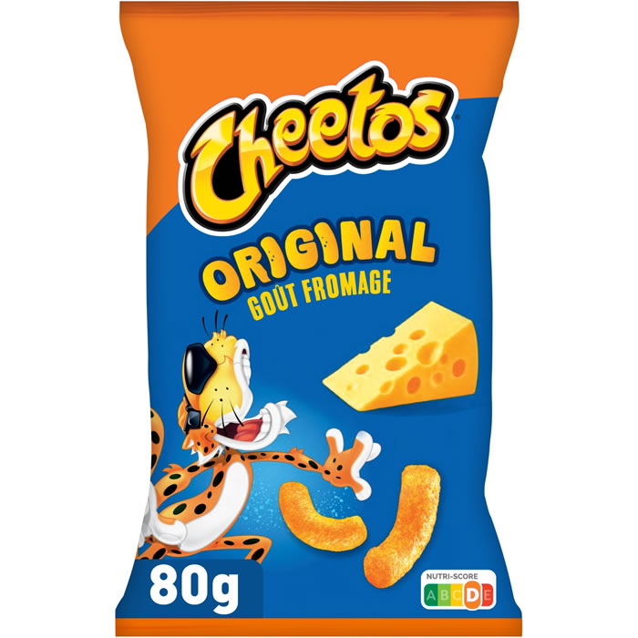 CHEETOS Original – Chips soufflés saveur fromage 80g