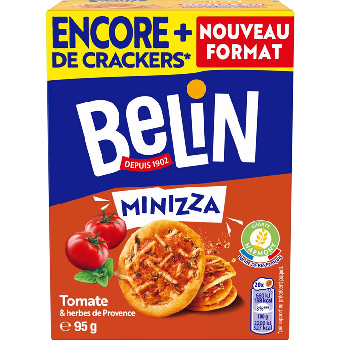 BELIN Minizza – Crackers à la pizza 95g