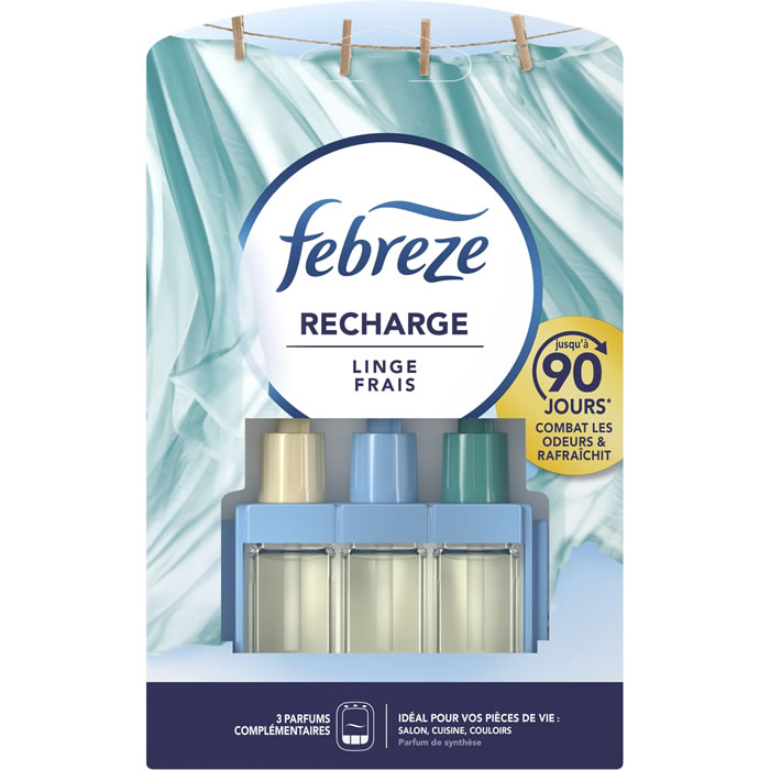 FEBREZE Recharge pour diffuseur électrique Linge Frais