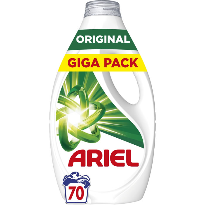 ARIEL Original Lessive liquide 3,15 L 70 lavages