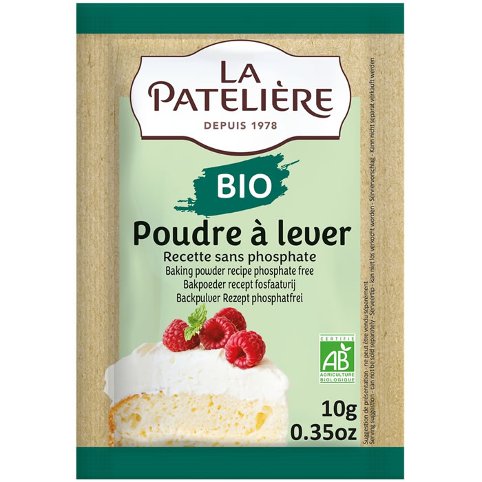 LA PATELIERE – Poudre à lever bio 80 g