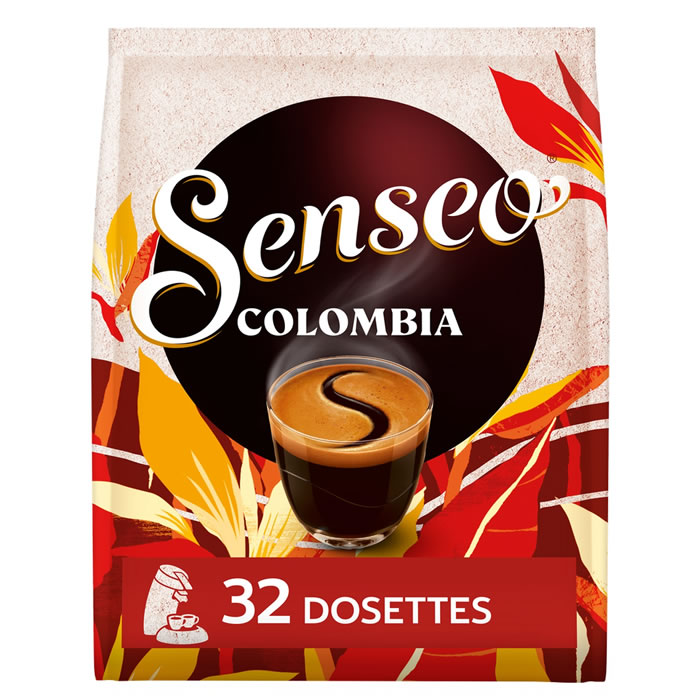 SENSEO – Dosettes de café pur arabica de Colombie (222g)
