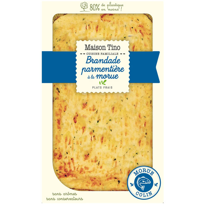 Maison Tino – Brandade de morue gratinée 800g