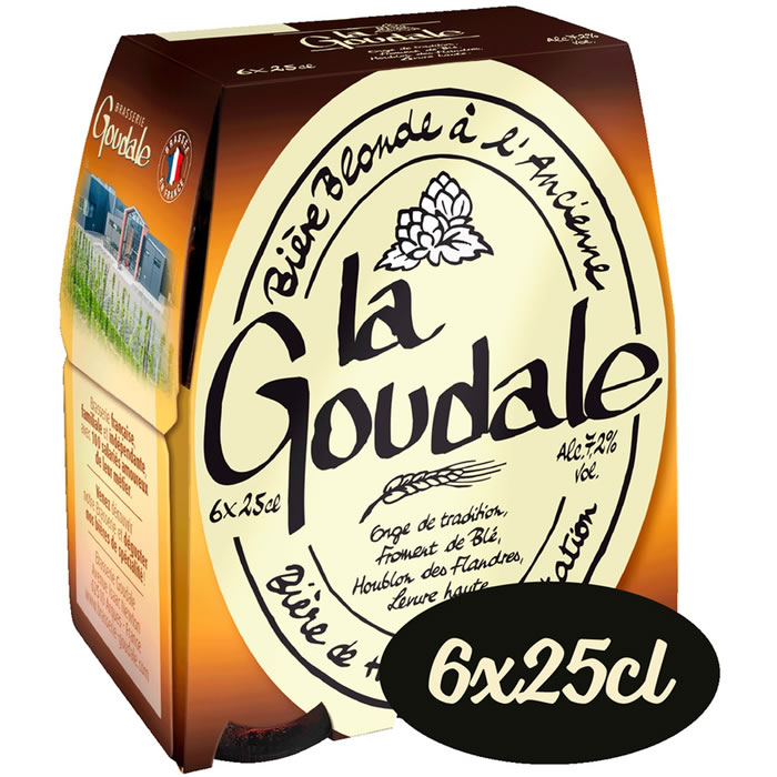 GOUDALE – Bière blonde du Nord 6 x 25 cl