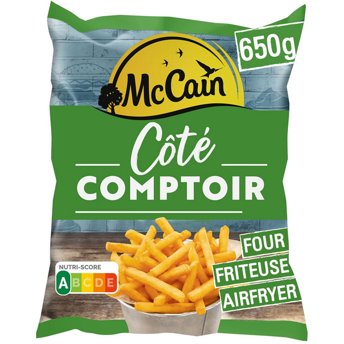 MC CAIN Côté Comptoir – Frites fines et croustillantes 650g