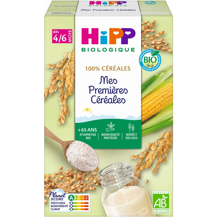 HIPP – Céréales en poudre dès 4 mois bio 250 g