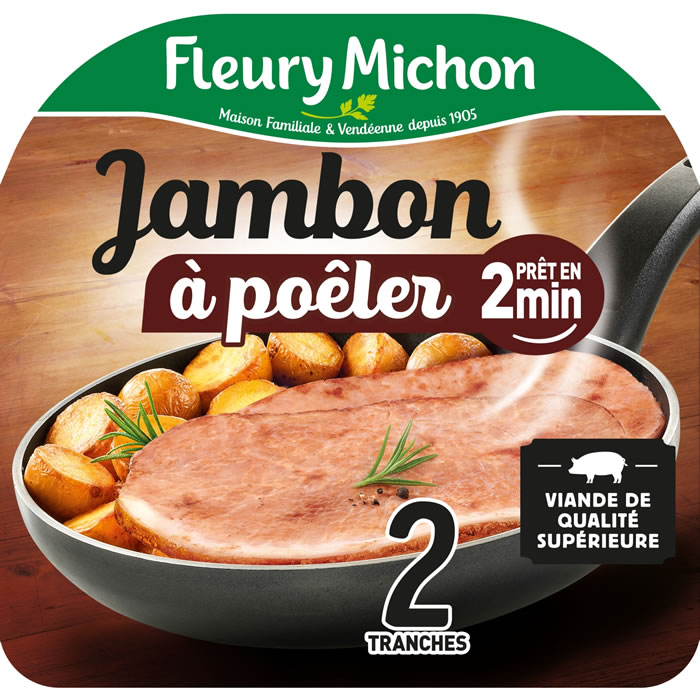 FLEURY MICHON Jambon avec couenne à poêler