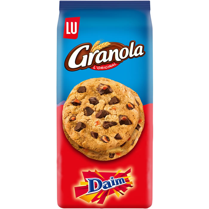 GRANOLA – Cookies aux pépites de chocolat au daim 184g