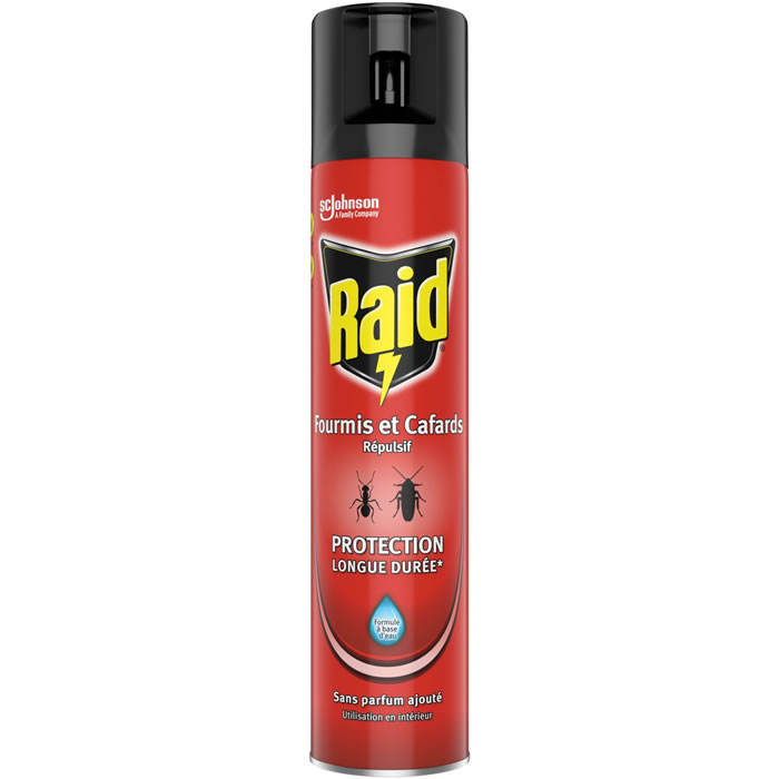 RAID Aérosol anti-fourmis et anti-cafards