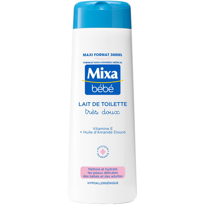 MIXA Bébé – Lait de toilette très doux 300 ml