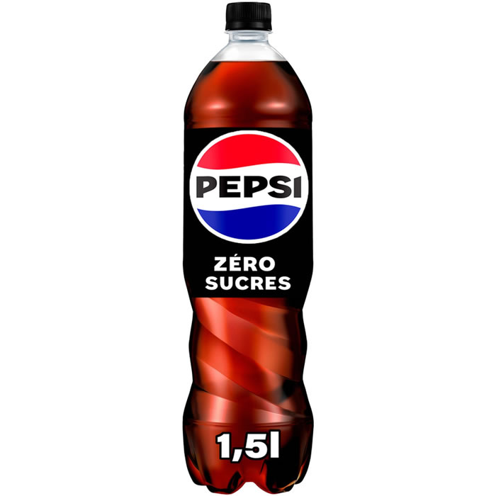 PEPSI – Boisson gazeuse aux extraits végétaux sans sucres 1,5 L