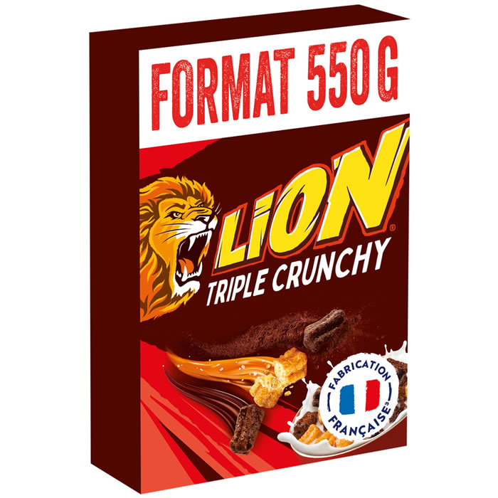 NESTLE Lion – Céréales triple crunchy 550 g