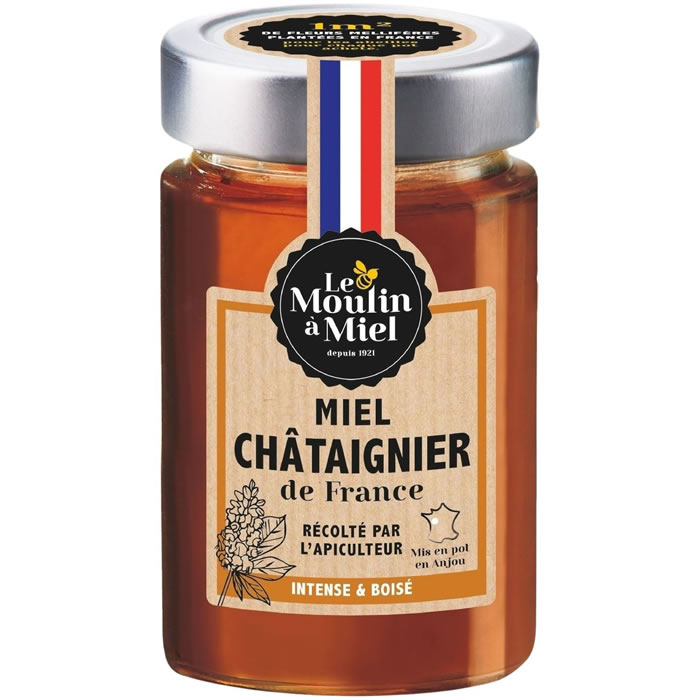 LE MOULIN À MIEL – Miel de châtaignier 250 g
