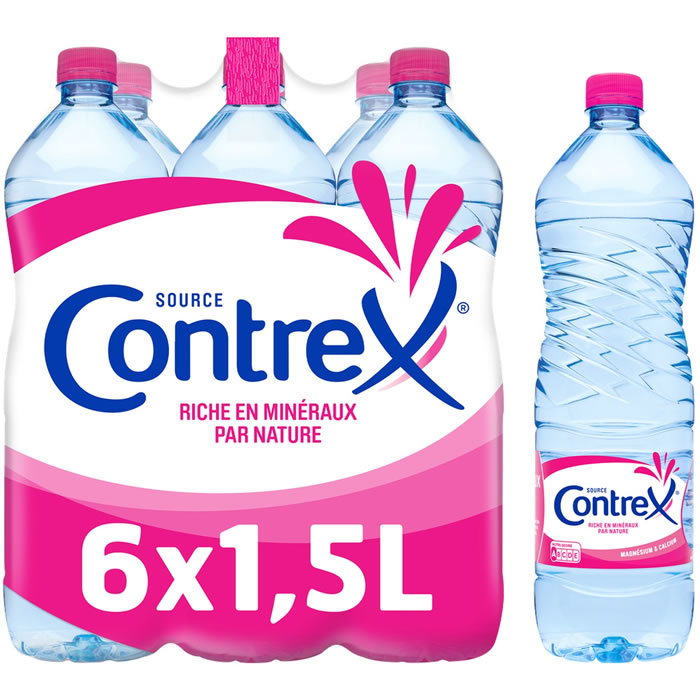 CONTREX – Eau minérale naturelle 6 x 1,5 L