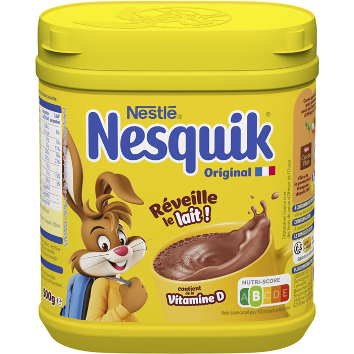 NESTLE Nesquik Chocolat en poudre (500g)