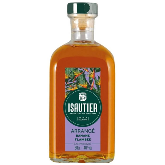 ISAUTIER – Arrangé banane flambée 50cl