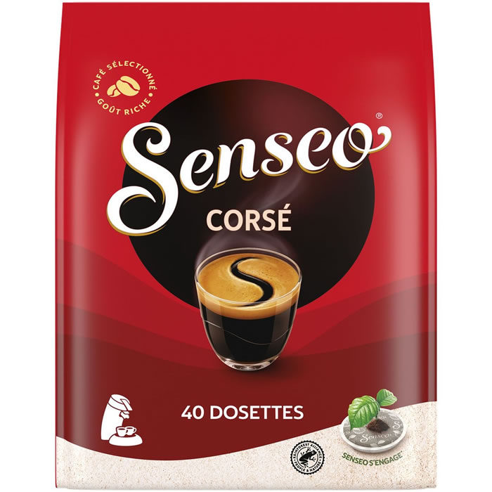 SENSEO – Dosettes de café corsé (40 dosettes)