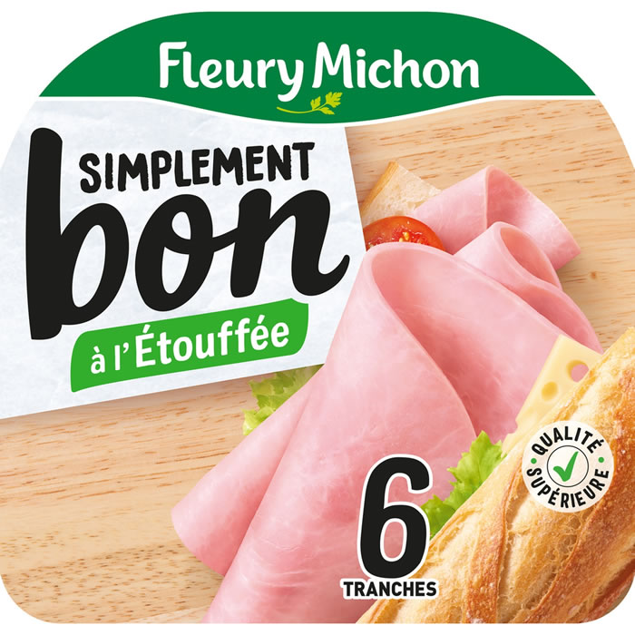 FLEURY MICHON Simplement Bon Jambon cuit à l’étouffée