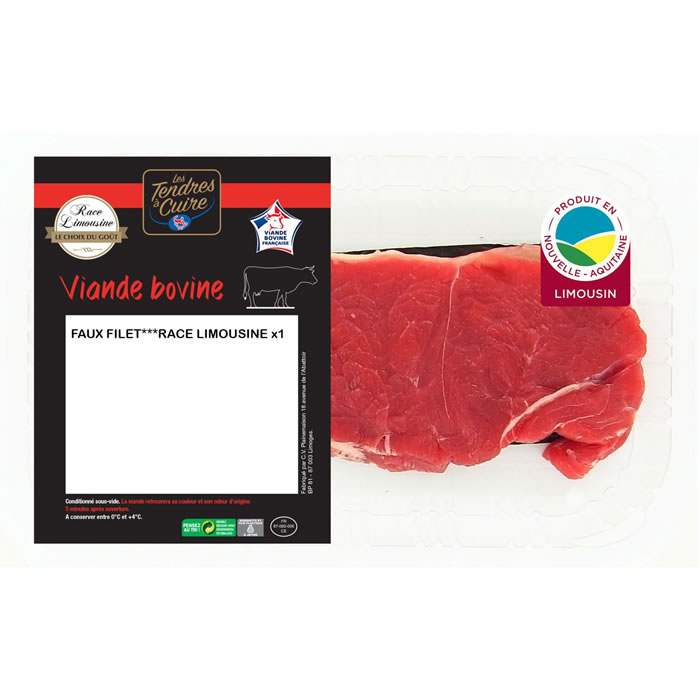 LES TENDRES A CUIRE – Faux-filet Race Limousine 200 g