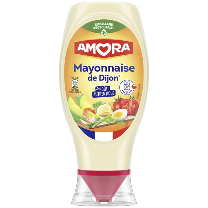 AMORA – Mayonnaise de Dijon Grand Format – 415g