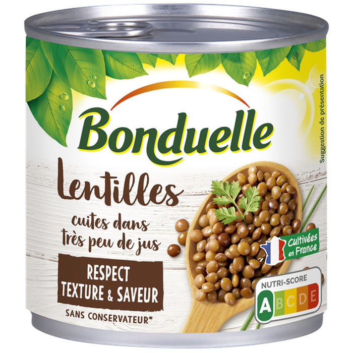 BONDUELLE – Lentilles 265g
