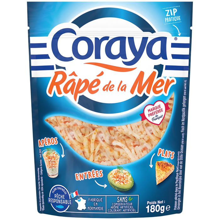 CORAYA – Râpé de surimi 180 g