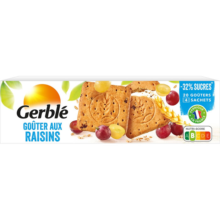GERBLE – Biscuits aux raisins 360g