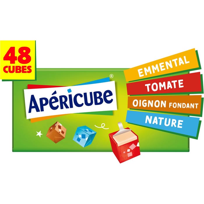 APERICUBE – Dès de fromage multi-variétés 250g