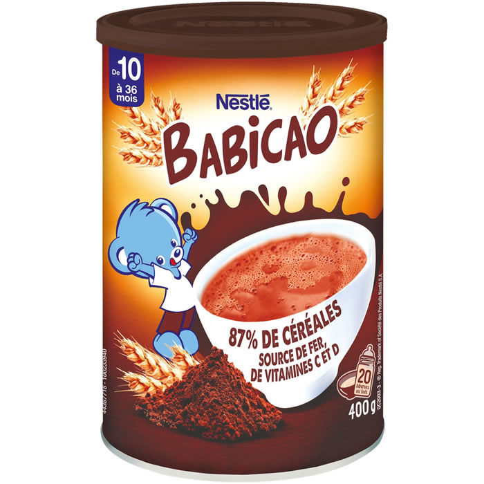 NESTLE – Céréales en poudre cacao dès 10 mois 400 g