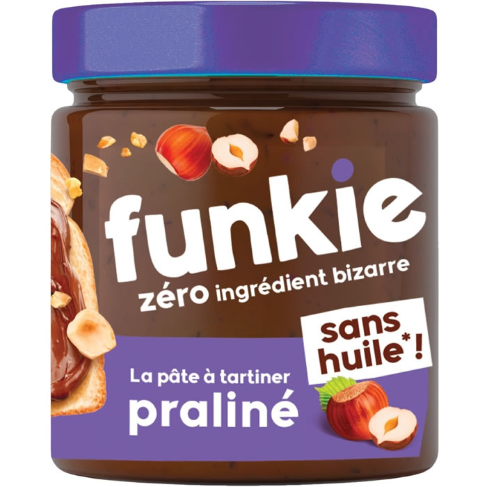 FUNKIE – Pâte à tartiner cacao praliné bio 200g 200 g