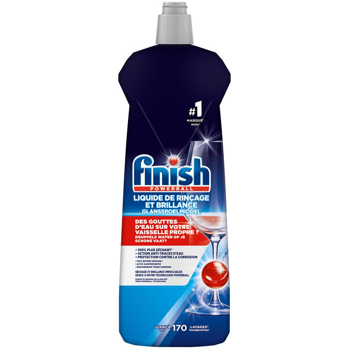 FINISH Liquide de rinçage pour lave-vaisselle 800 ml