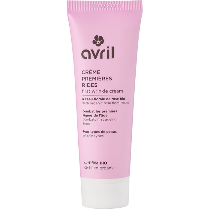AVRIL – Crème anti-ride à l’eau florale de rose bio 50 ml