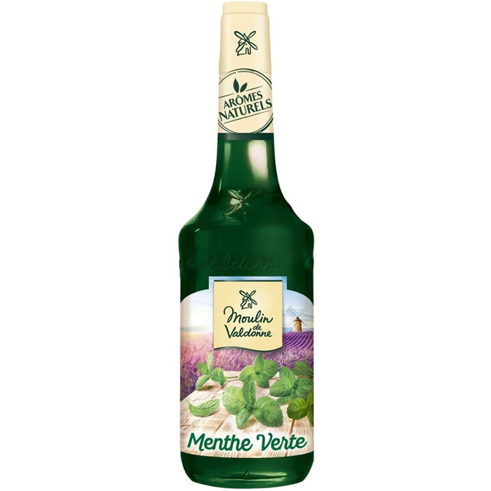 MOULIN DE VALDONNE – Sirop de menthe 70 cl