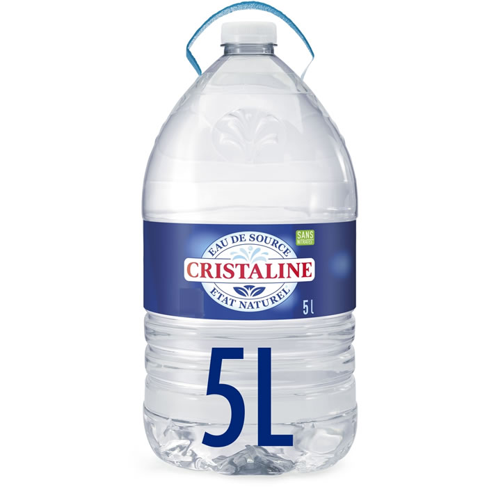 CRISTALINE – Eau de source 5 L