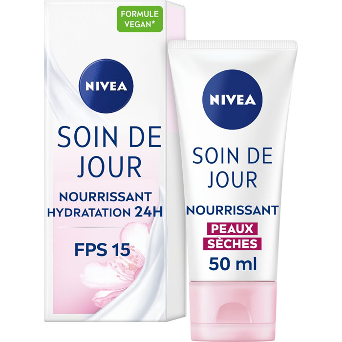 NIVEA Crème soin jour nourrissant 24h FPS15 – 50ml