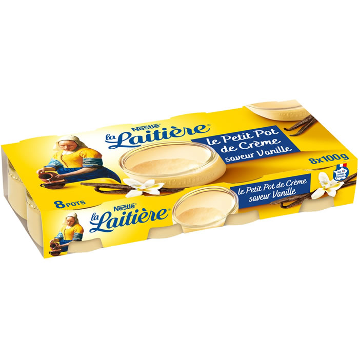 La Laitière – Crème dessert à la vanille 8x100g