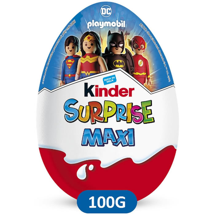 KINDER Surprise Maxi – Oeuf en chocolat au lait 100g