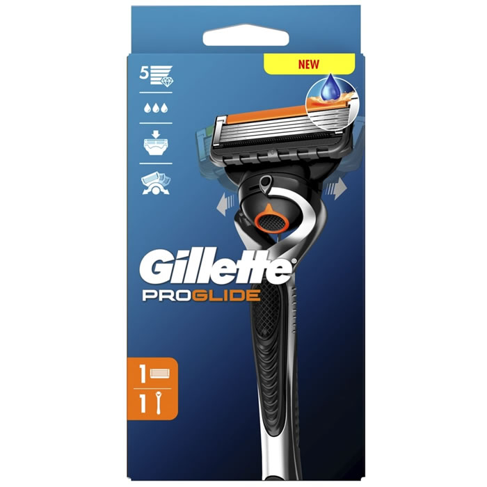 GILLETTE ProGlide – Rasoir avec recharge 5 lames