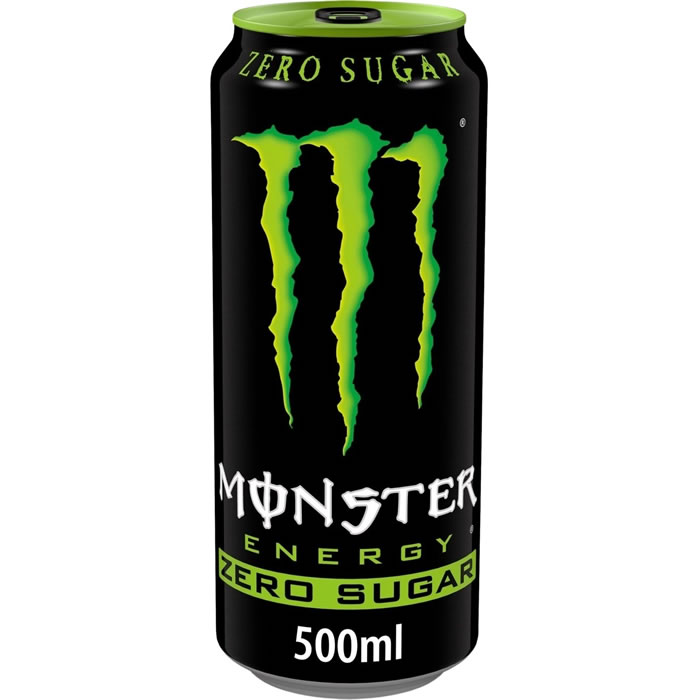 MONSTER – Boisson énergisante gazeuse sans sucre 50 cl
