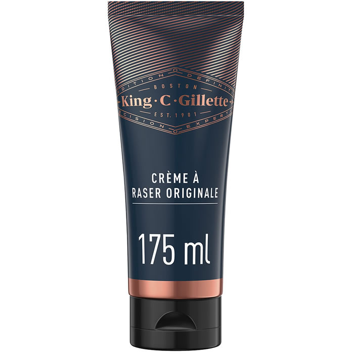 KING.C GILLETTE – CrÃ¨me Ã  raser 175 ml
