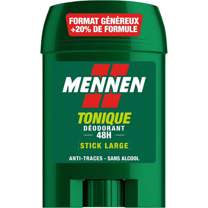 MENNEN Tonique – Déodorant stick homme anti-traces 24h 60 ml
