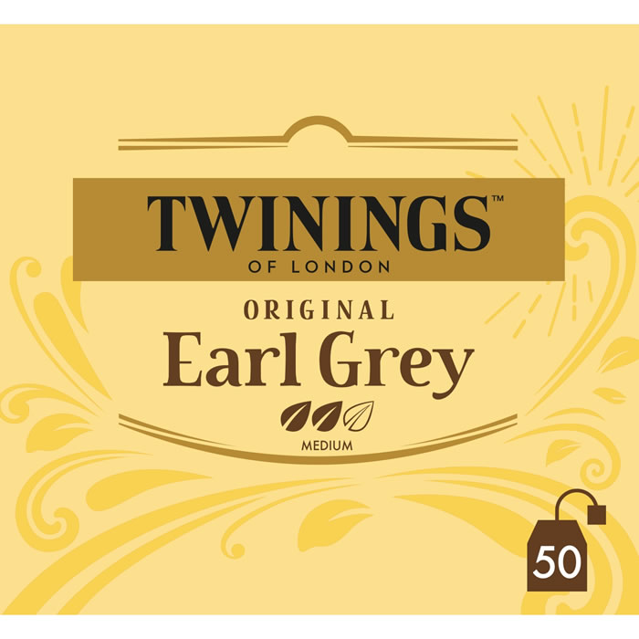 TWININGS Thé noir Earl Grey à la bergamote (100g)