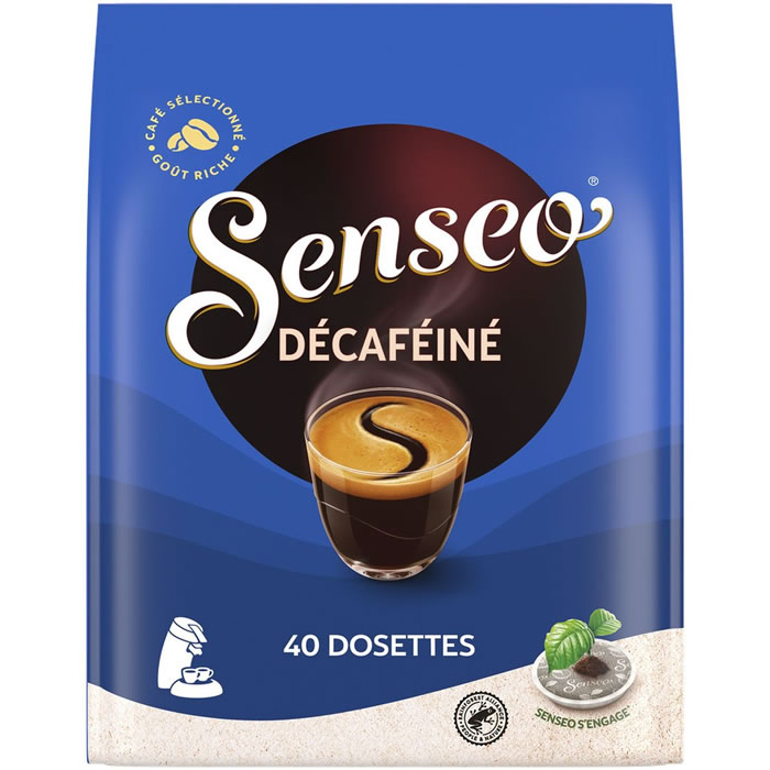 SENSEO – Dosettes de café décaféiné (40 dosettes)