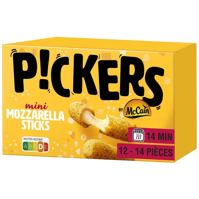 MC CAIN Pickers – Bouchées panées sticks à la mozzarella (230g)