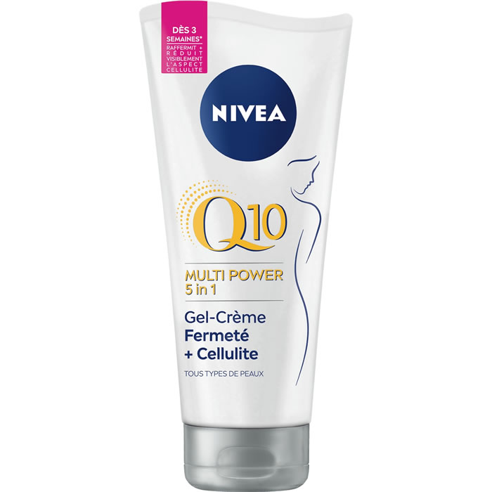 NIVEA Q10 – Gel crème 5-en-1 fermeté cellulite 200 ml